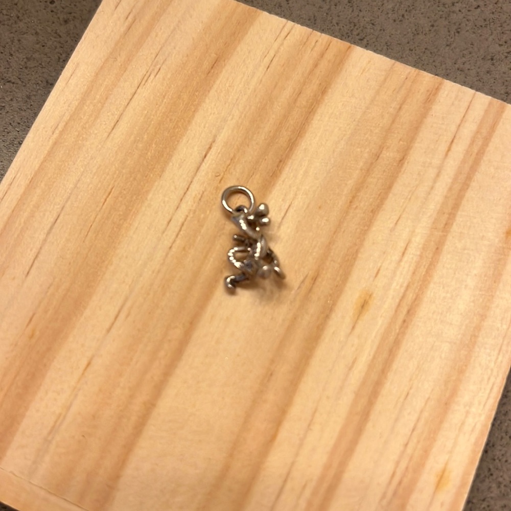 Tigger Charm-sterling silver